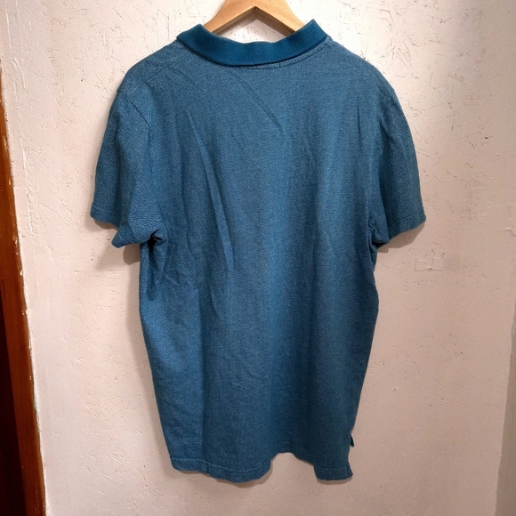 Polo Assn. | Men's Blue Polo Slim Fit Shirt - Picture 6 of 8